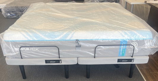 Tempurpedic ActiveBreeze Medium Hybrid KING Mattress + ProSmart Air Adjustable Base