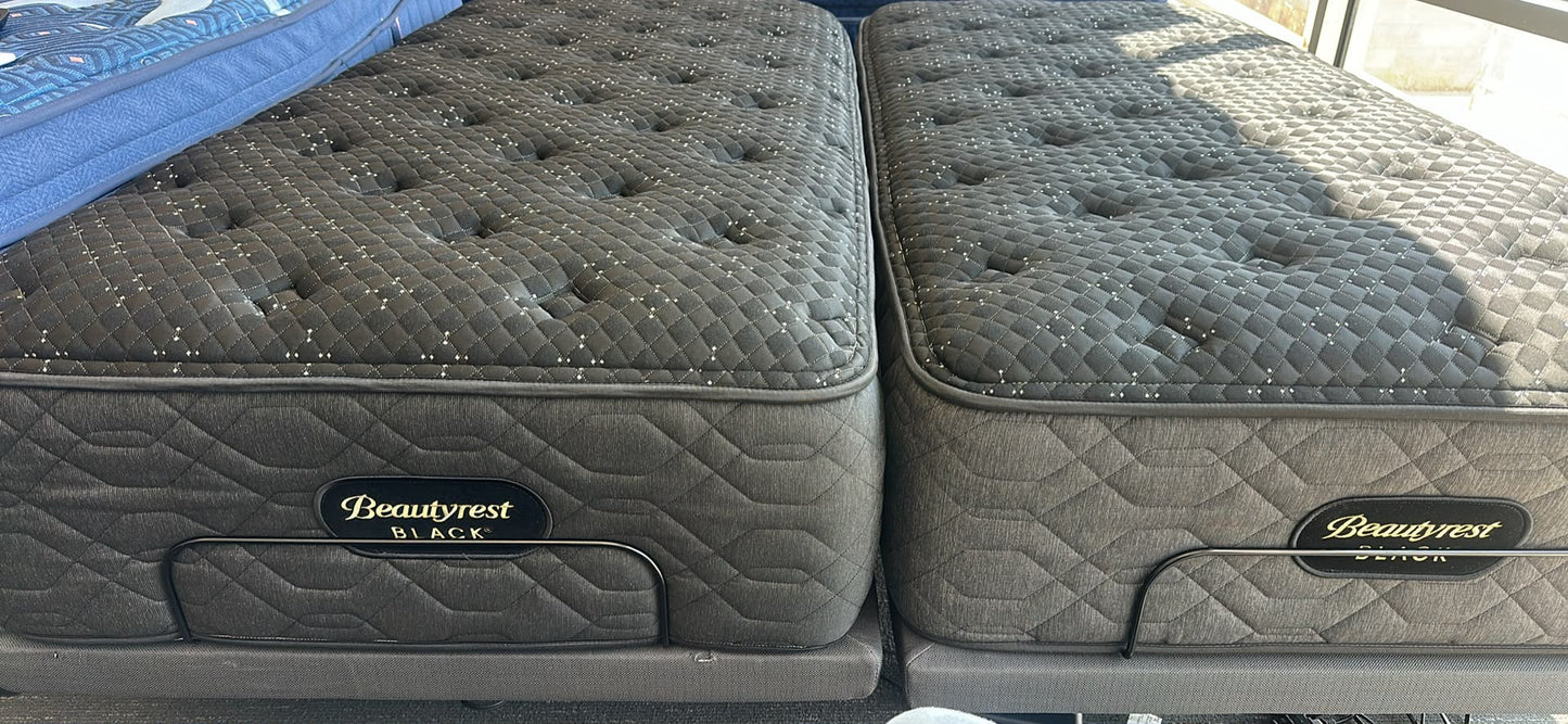 Beautyrest Black Split King Mattress Set + Dual Adjustable Bases – $3,499
