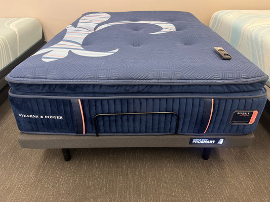 STEARNS & FOSTER Reserve Firm Pillow Top 17” Queen Mattress Retail price is $5,499.00