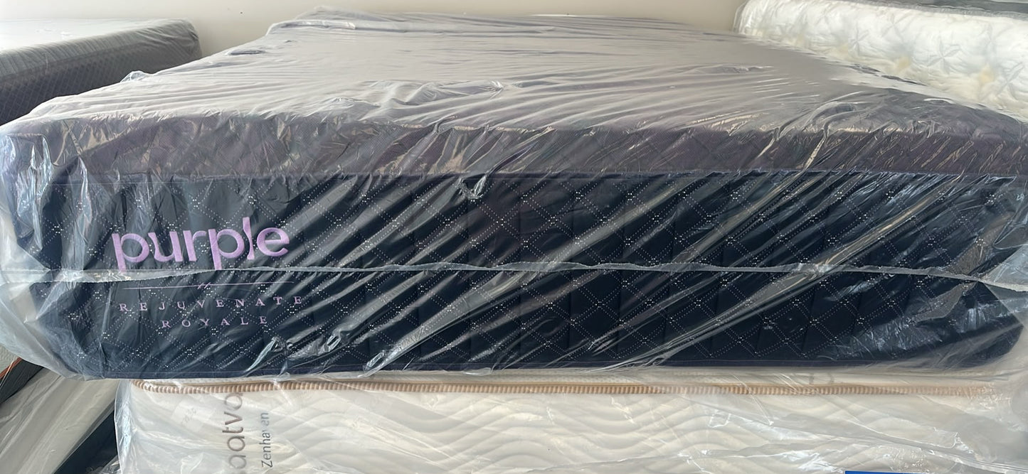 Purple Rejuvenate Royale Queen Mattress – Retail $10,000 | Luxury for Less