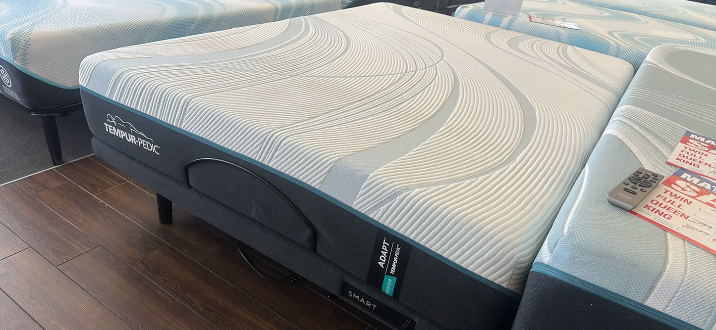 Queen Tempur-Pedic Adapt Medium + Tempur-Ergo Smart Base – Only $2,499!