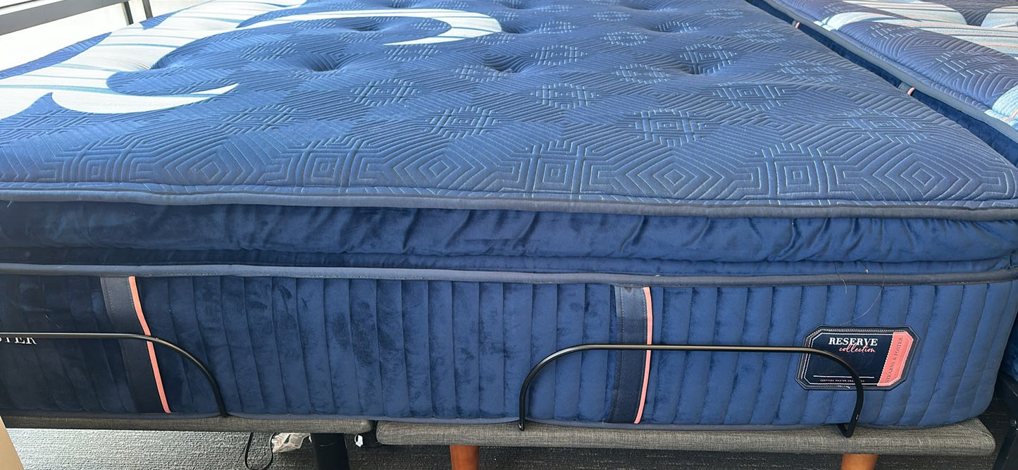 Queen Stearns & Foster Reserve Plush Pillow Top + BT6500 Adjustable Base – Only $3,999
