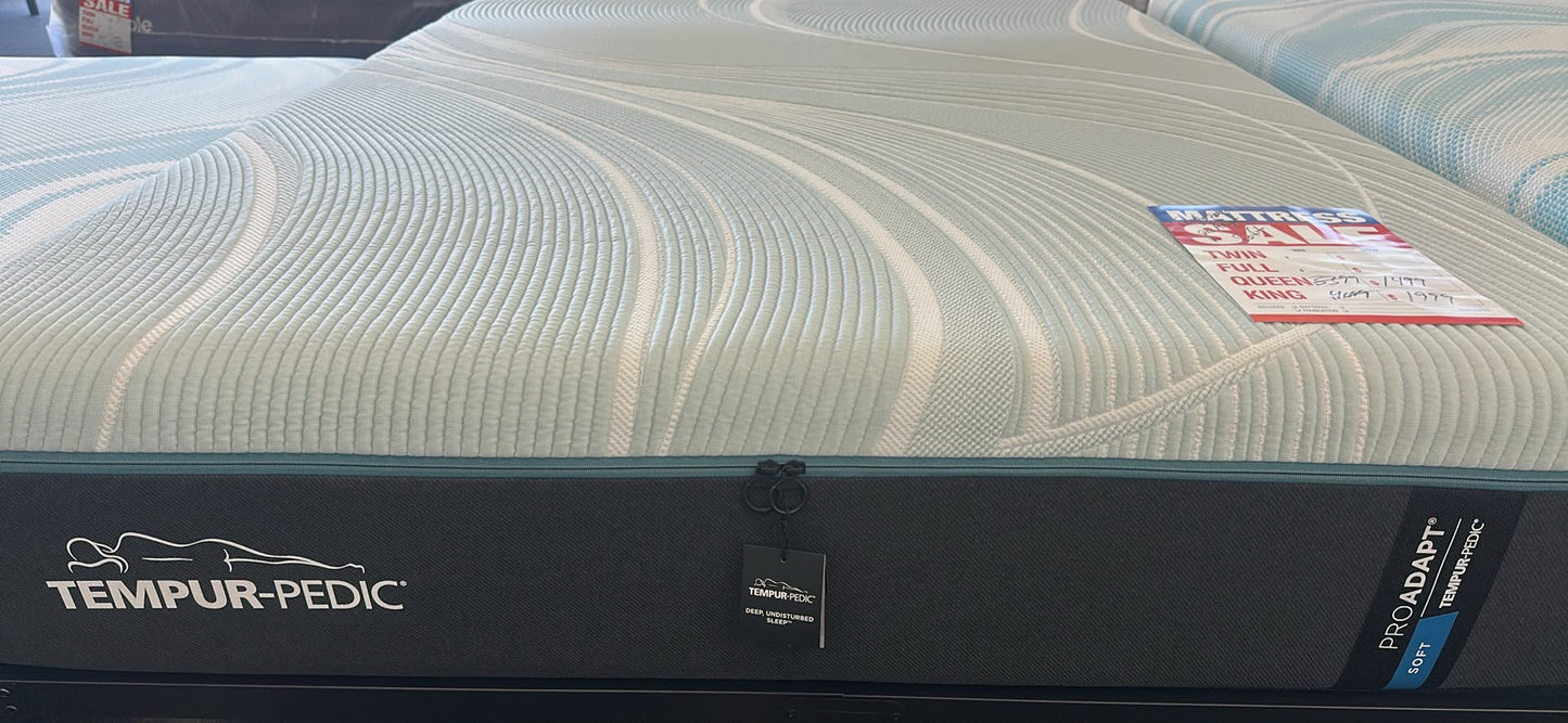 Tempur-Pedic ProAdapt Soft King + TEMPUR-Ergo Smart Base – ONLY $4,599