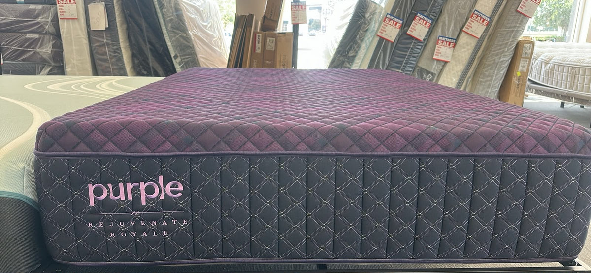 Purple Rejuvenate Royale King Mattress – Retail $9,000 | Luxury for Less