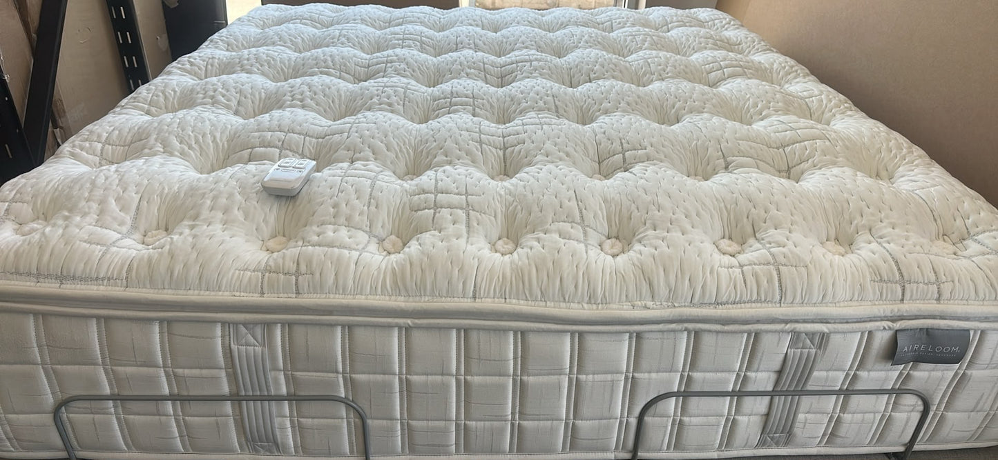 Aireloom Topanga Canyon Luxetop M2 King Mattress + BTX5 Adjustable Base – $4,299