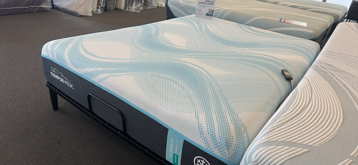 TEMPUR-Pedic PRObreeze® Medium (Non-Hybrid) Queen + BT6500 Adjustable Base – Only $3,999
