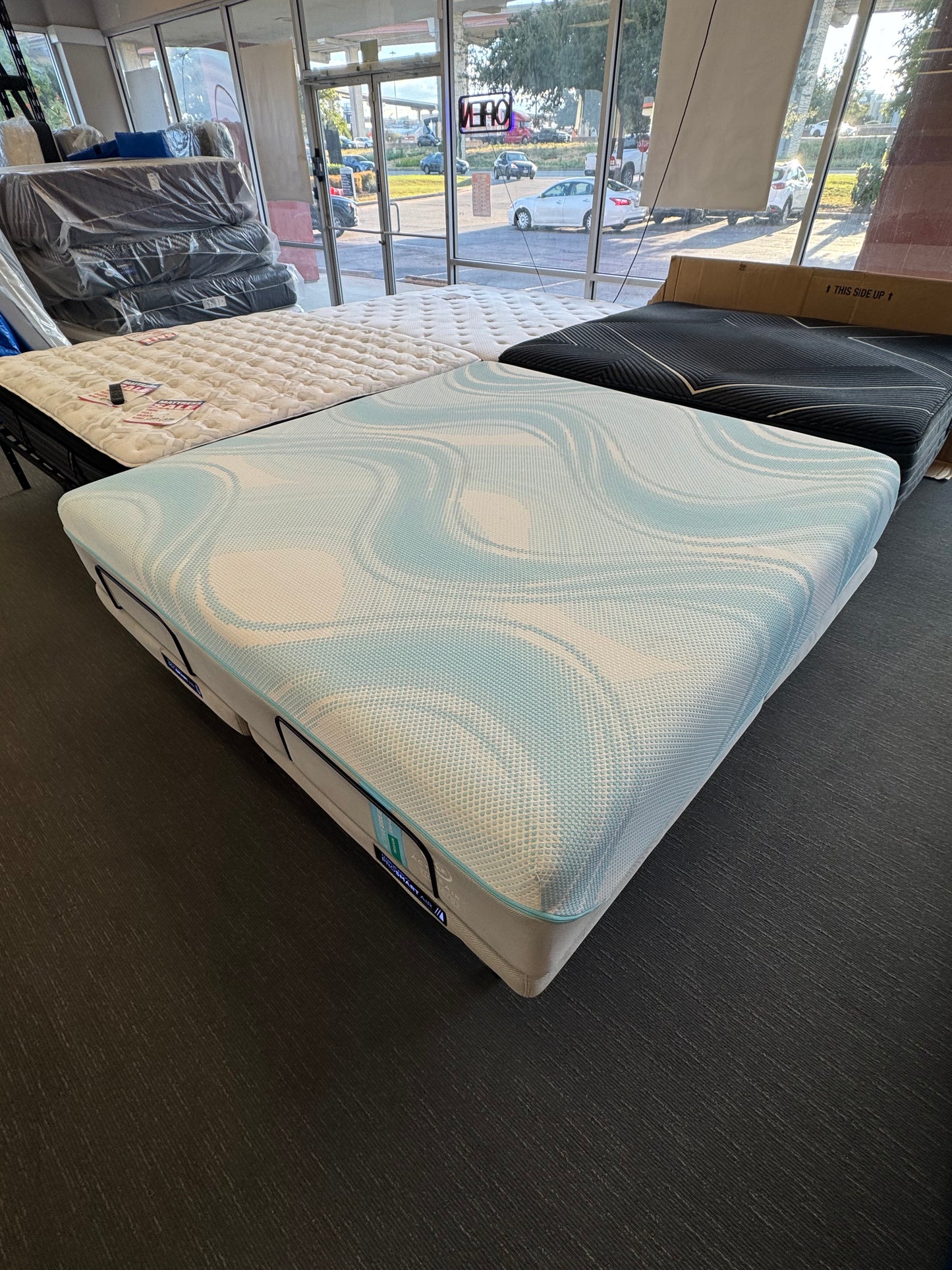 Tempurpedic ActiveBreeze Medium Hybrid KING Mattress + ProSmart Air Adjustable Base