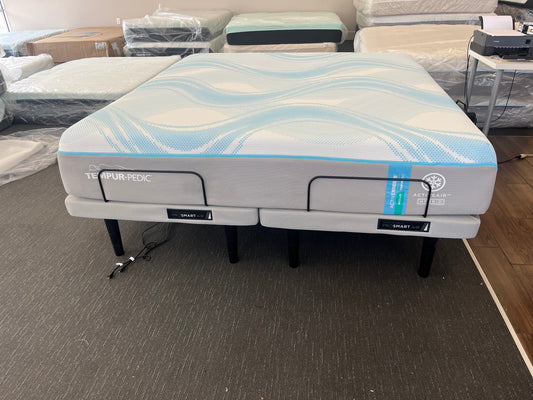 Tempurpedic ActiveBreeze Medium Hybrid KING Mattress + ProSmart Air Adjustable Base