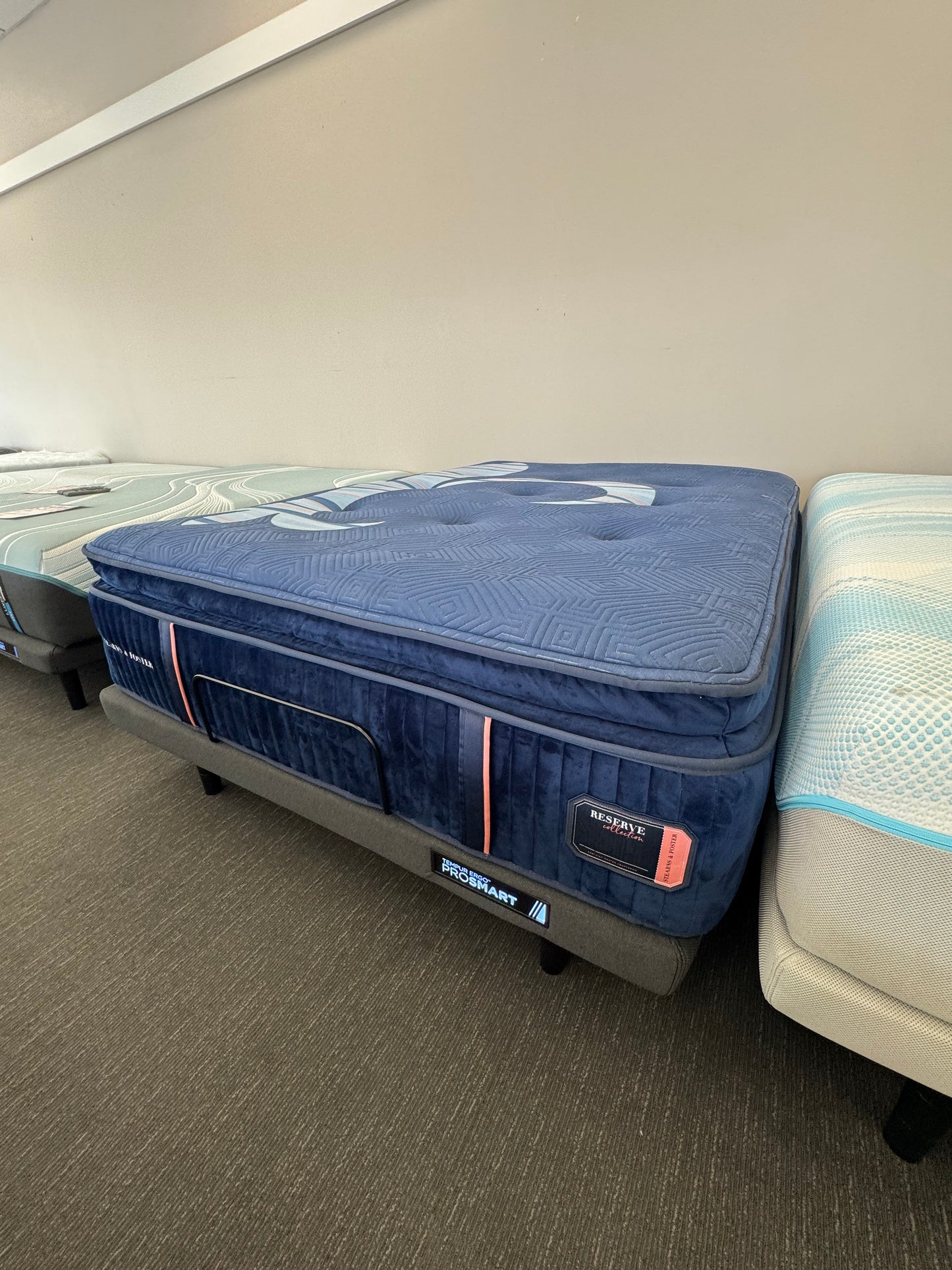 STEARNS & FOSTER Reserve Firm Pillow Top 17” Queen Mattress Retail price is  $5,499.00