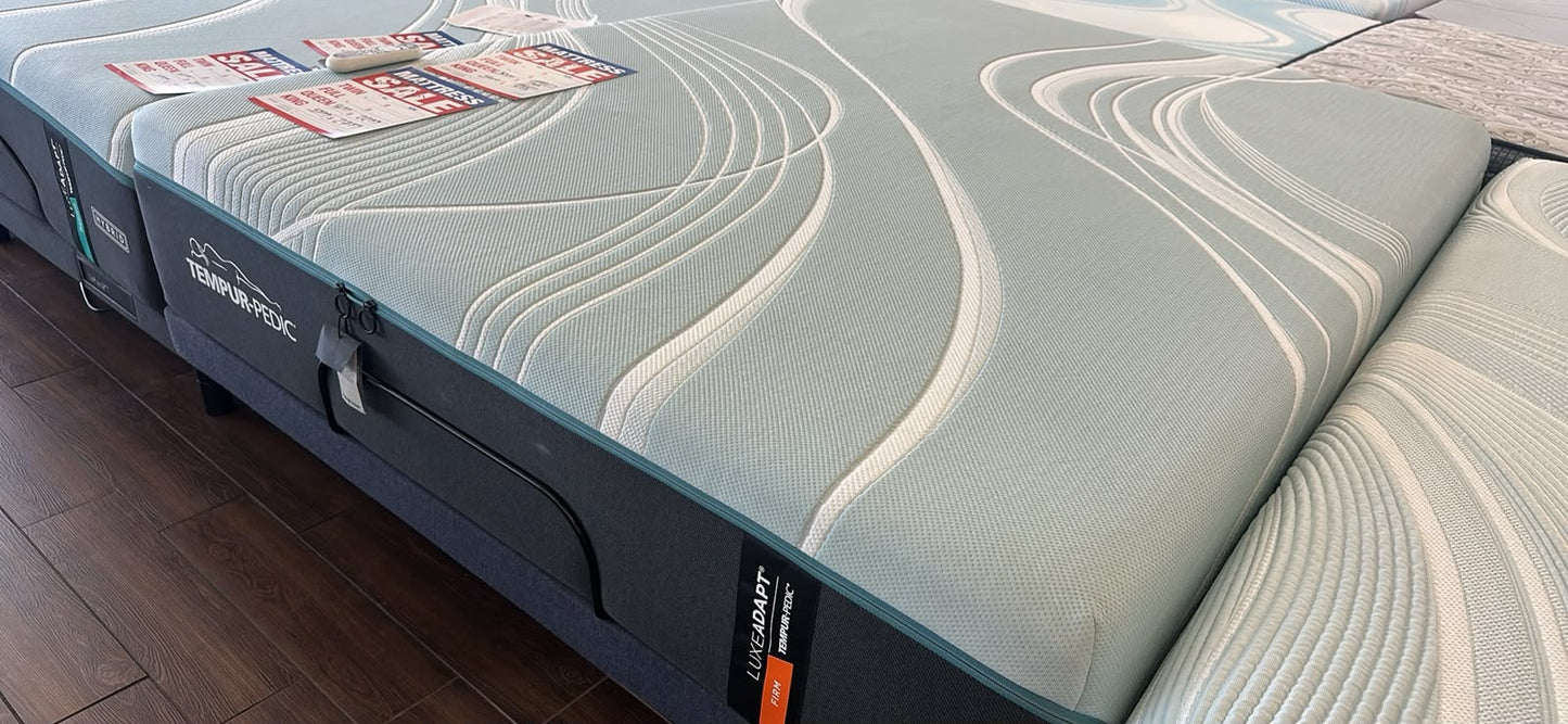 Tempur-Pedic LuxeAdapt Firm 2.0 Queen + BT6500 Adjustable Base – ONLY $3,599!