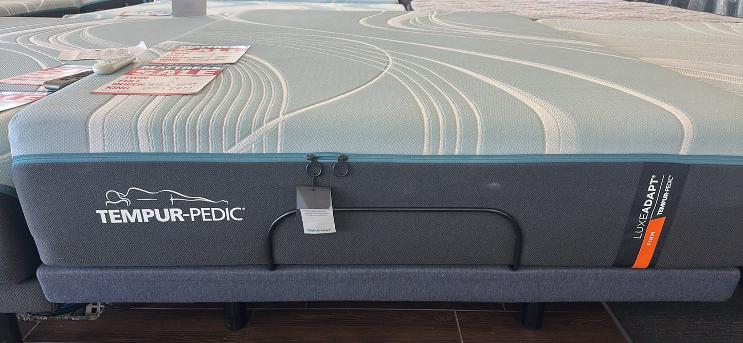 Tempur-Pedic LuxeAdapt Firm 2.0 Queen + BT6500 Adjustable Base – ONLY $3,599!