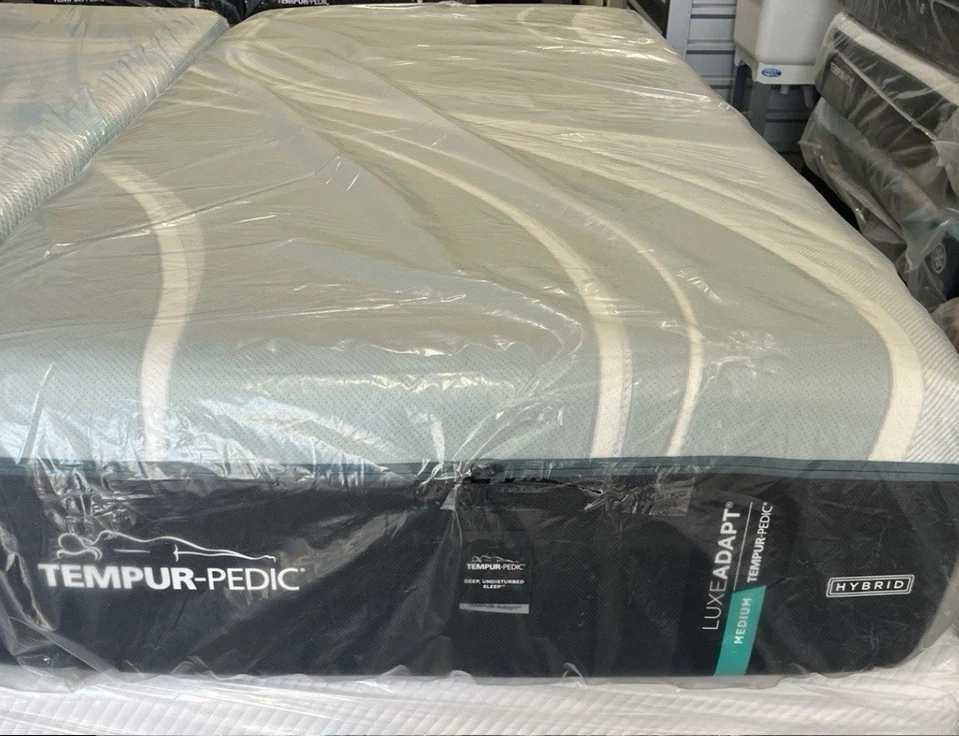 Tempur-Pedic LuxeBreeze Hybrid & LuxeAdapt Hybrid + Ergo Smart Adjustable Base + Delivery