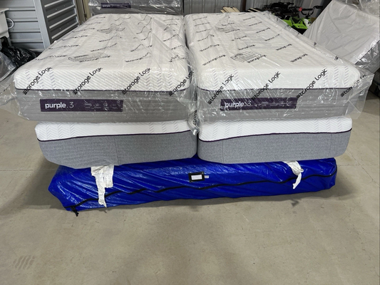 Purple Premier 3 Hybrid Medium SPLIT KING Mattress Retail Price $4,299.00 (2 Twin XL)