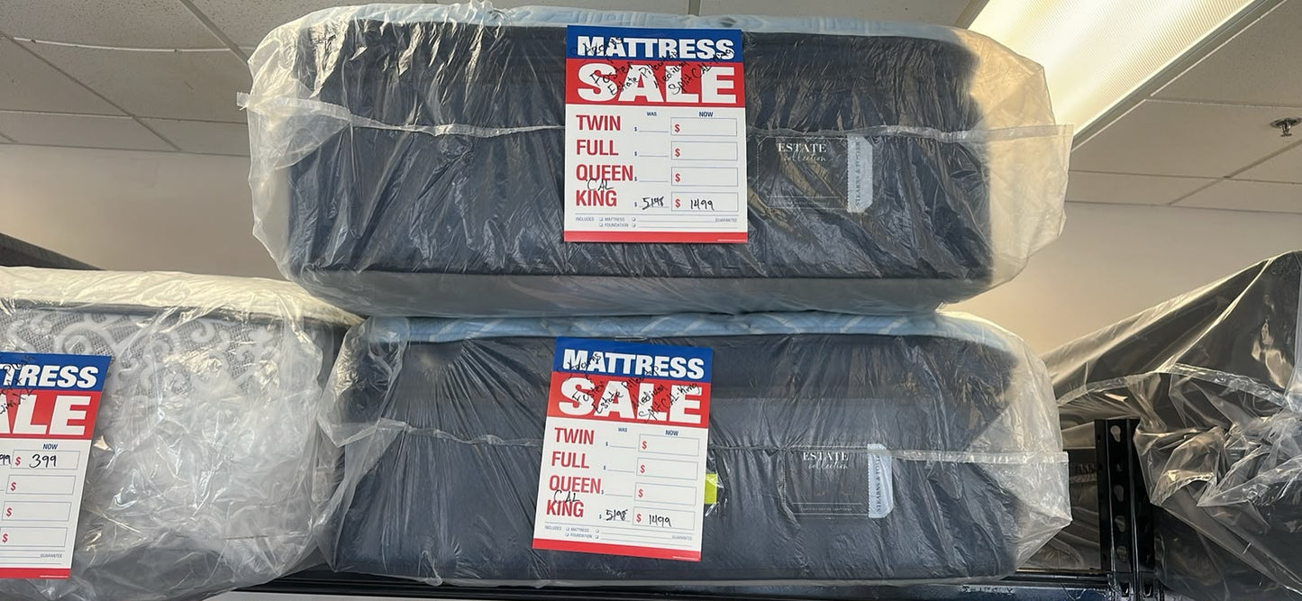 Stearns & Foster Estate Pillow Top Medium California Split King Mattress Set – $2,299