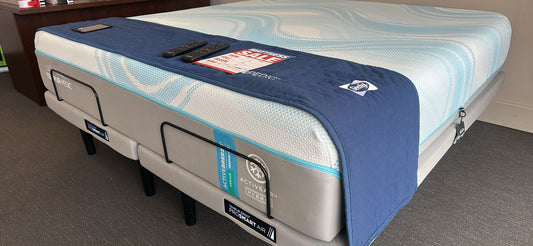 King TEMPUR-ActiveBreeze® Medium Hybrid + ProSmart® Air Base – Only $7,999!
