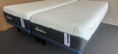 Split California King TEMPUR-ProAdapt Medium Hybrid + Adjustable Base – $1,999