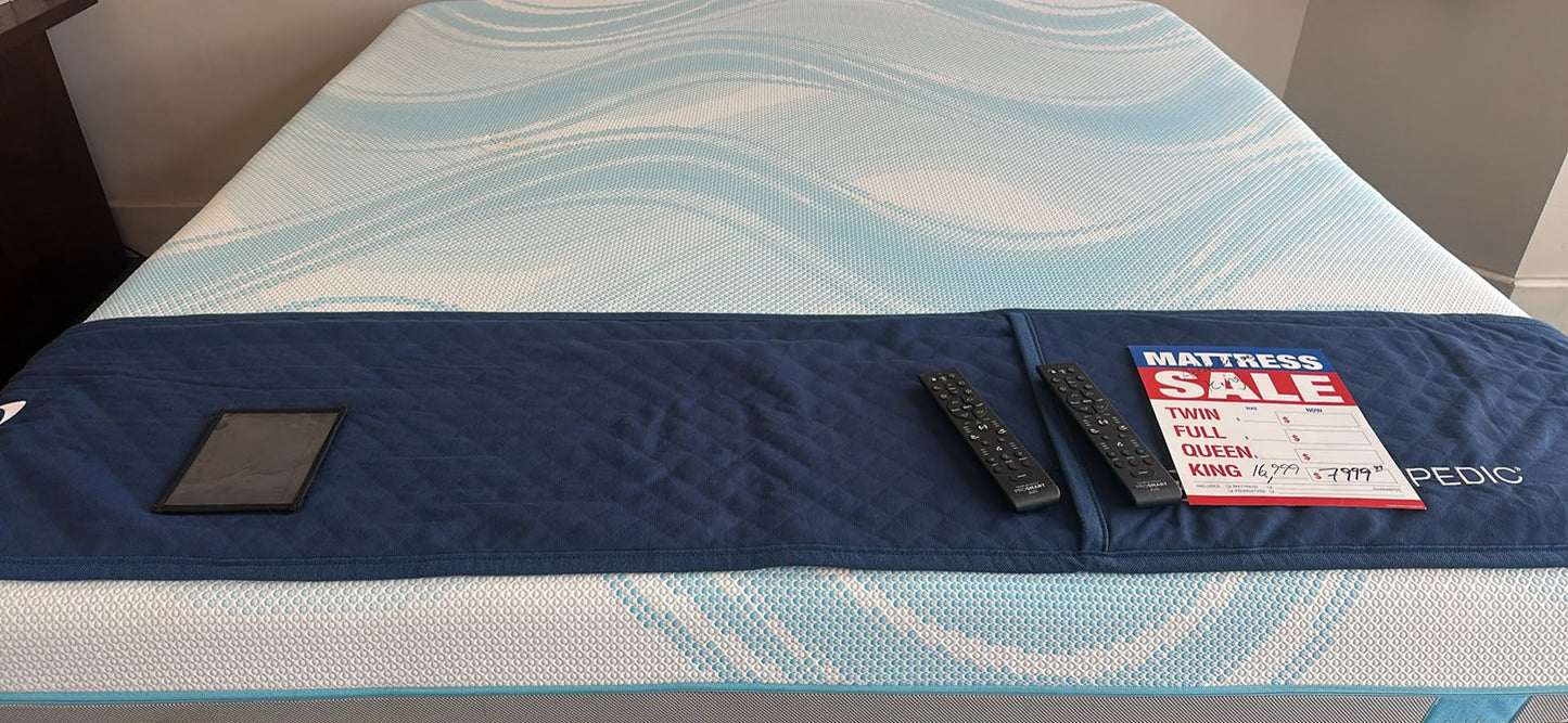 King TEMPUR-ActiveBreeze® Medium Hybrid + ProSmart® Air Base – Only $7,999!