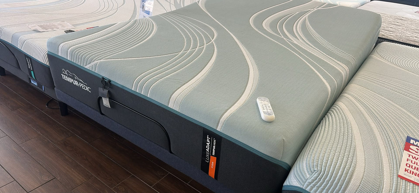 TEMPUR-Pedic LuxeAdapt Firm 2.0 Queen + BT6500 Adjustable Base – $3,999